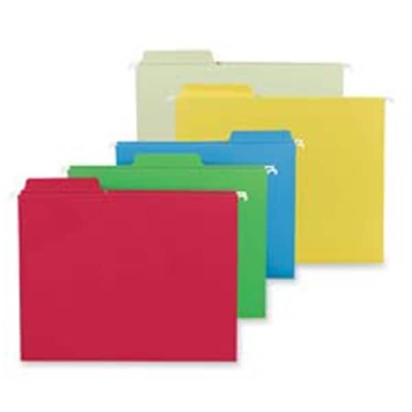Smead Hanging Folders- w-2-Ply Tabs Attached- .33 Tab- Lgl- Moss SMD64083 - main